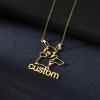 Pikachu Name Necklace Product Image