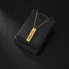 Vertical bar Name Necklace Product Image