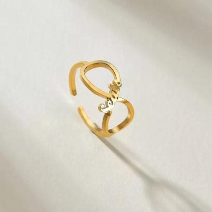 Customized Infinity Ring Product Image