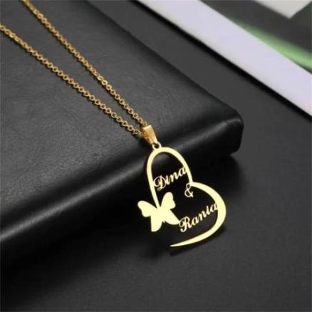 STYLISH HEART & BUTTERFLY DESIGN Product Image