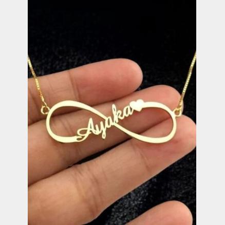 Infinity Single Name Necklace Product Image