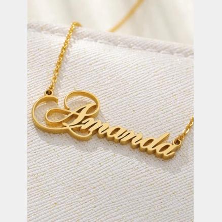 Stylish Name Necklace Product Image