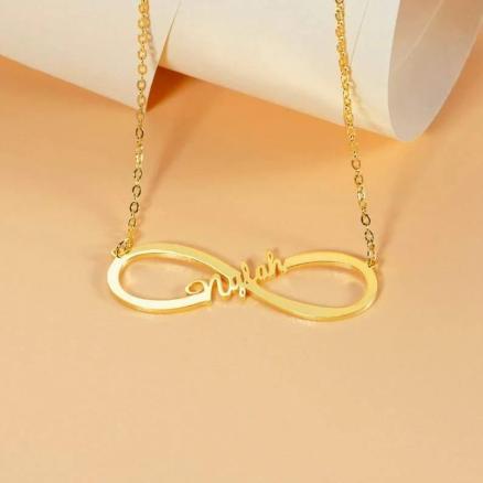 Infinity Single Name Necklace Product Image