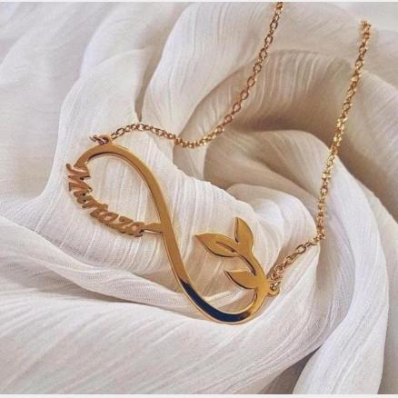 Infinity Leaves Necklace Product Image