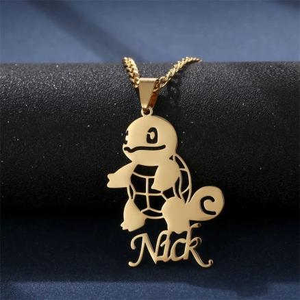 Squirtle Name Necklace Product Image