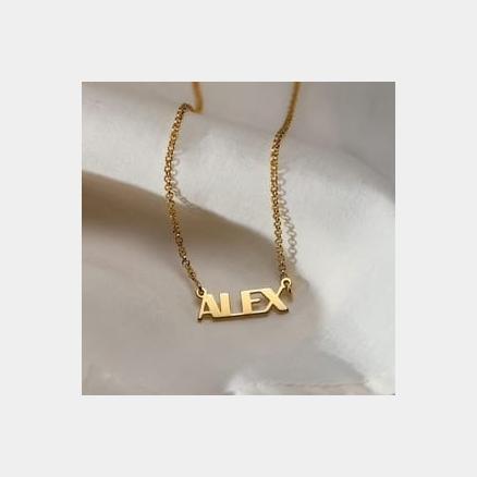 Gatsby Name Necklace Product Image