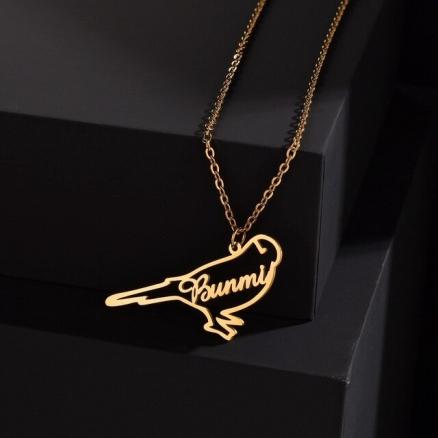 Sparrow Name necklace Product Image